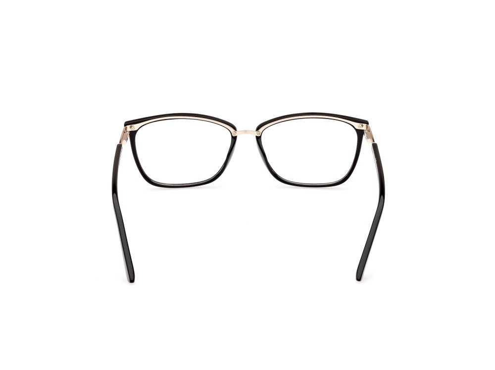 Occhiali da vista Guess GU2958 (001) colore nero lucido forma rettangolare lenti presentazione - clear lens