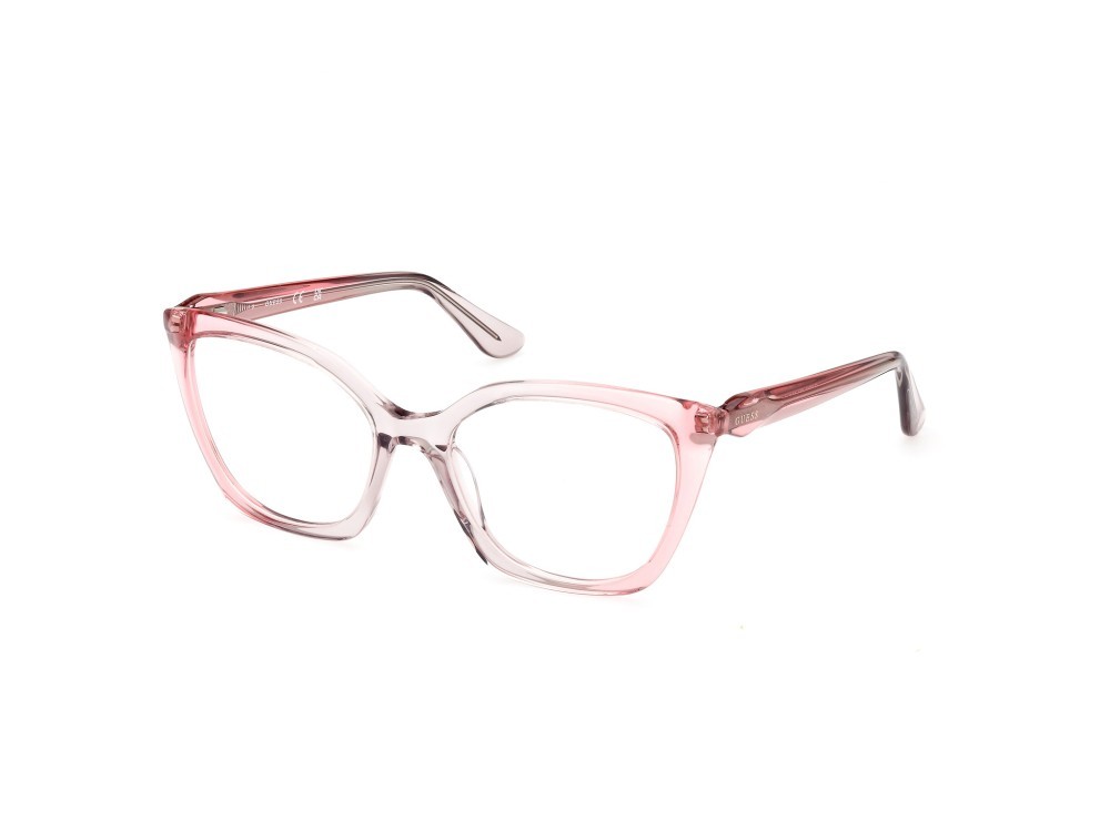 Eyeglasses Guess GU2965 (074) color rosa / altro shape cat eye 