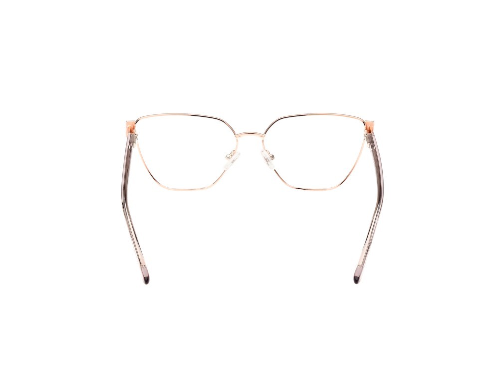Eyeglasses Guess GU2969 (028) color oro rosè lucido shape butterfly 
