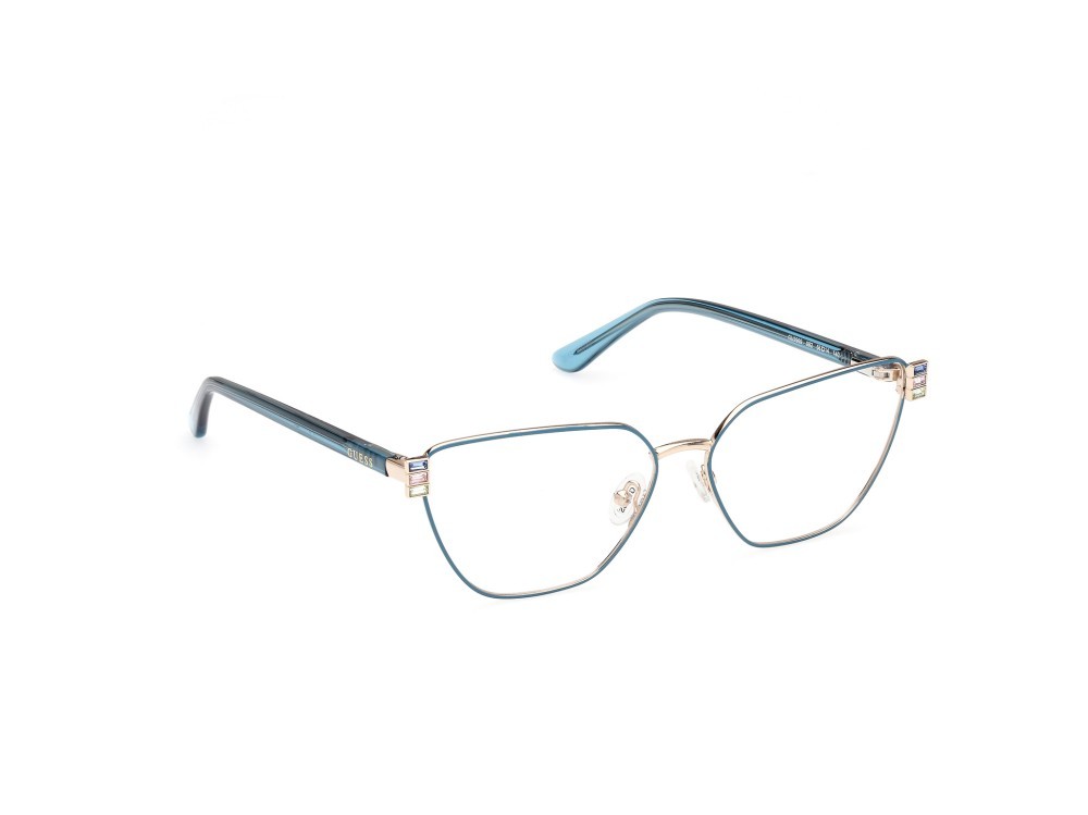 Brillen Guess GU2969 (092) farbe blu / altro form schmetterling 