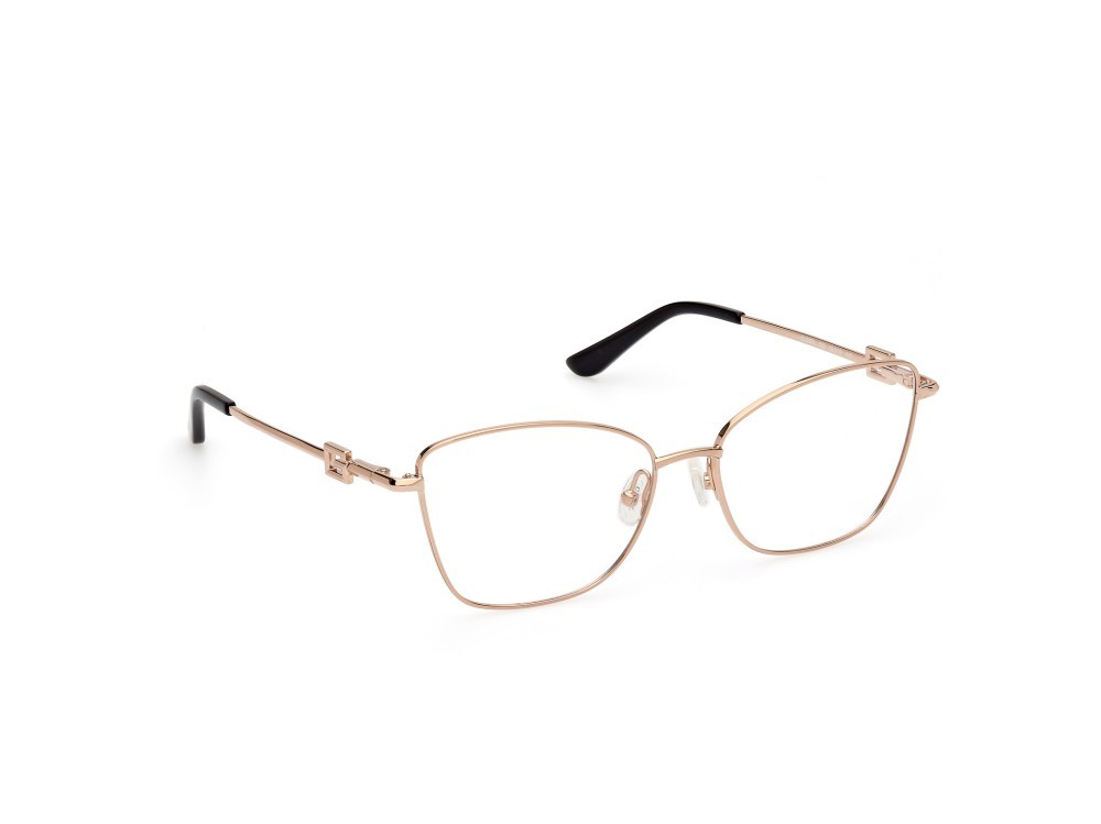 Occhiali da vista Guess GU2974 (028) colore oro rosè lucido forma cat eye 