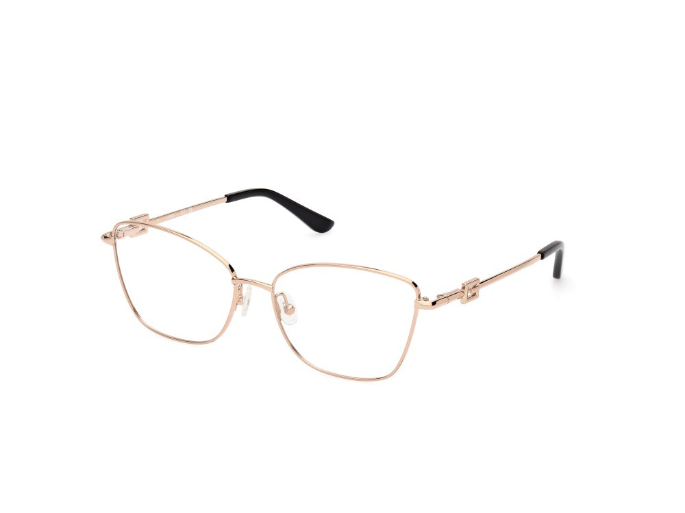 Occhiali da vista Guess GU2974 (028) colore oro rosè lucido forma cat eye 