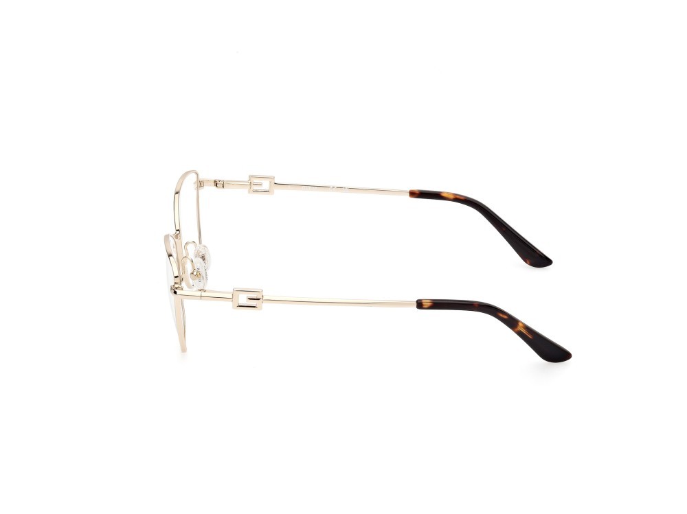 Occhiali da vista Guess GU2974 (032) colore oro pallido lucido forma cat eye 