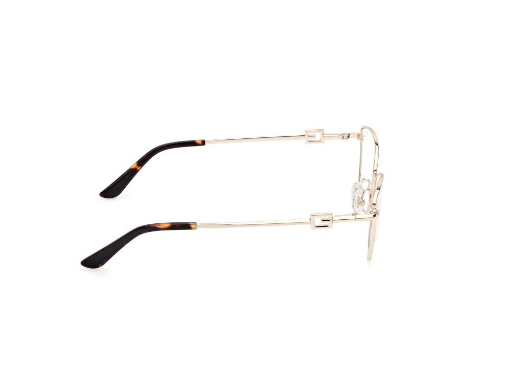 Occhiali da vista Guess GU2974 (032) colore oro pallido lucido forma cat eye 
