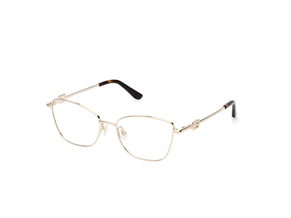 Occhiali da vista Guess GU2974 (032) colore oro pallido lucido forma cat eye 