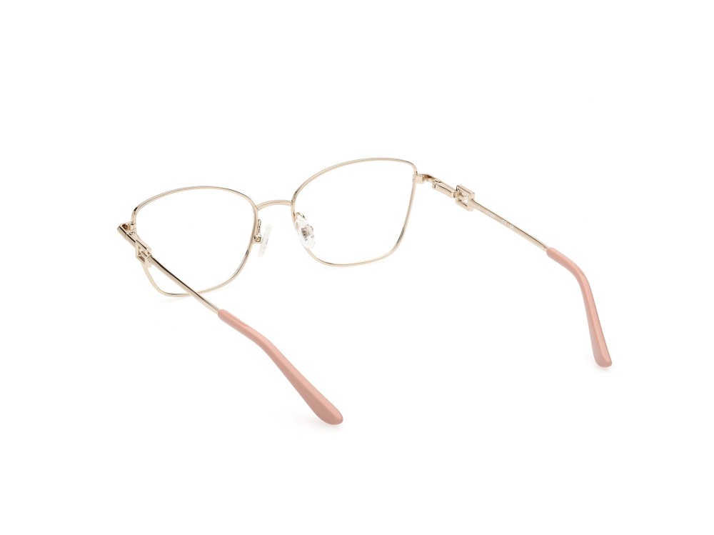 Occhiali da vista Guess GU2974 (074) colore oro rosa lucido - oro pallido lucido forma cat eye 