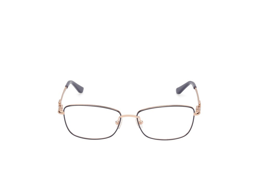 Occhiali da vista Guess GU2975 (020) colore grigio lucido - oro rosè lucido forma rettangolare 