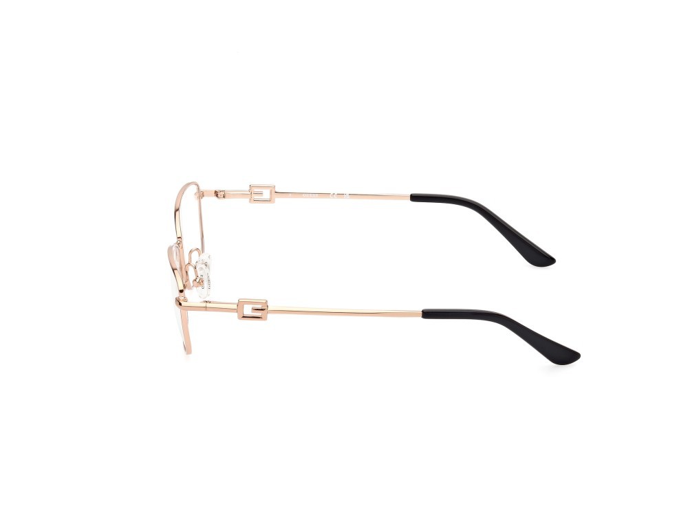 Occhiali da vista Guess GU2975 (028) colore oro rosè lucido forma rettangolare 