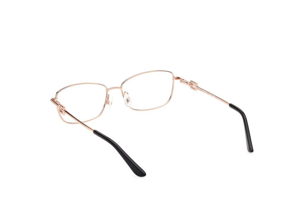 Occhiali da vista Guess GU2975 (028) colore oro rosè lucido forma rettangolare 