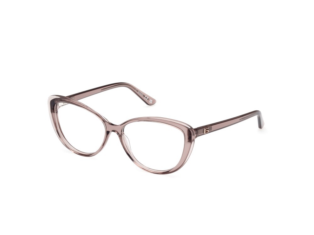 Occhiali da vista Guess GU2978 (059) colore beige lucido forma cat eye 