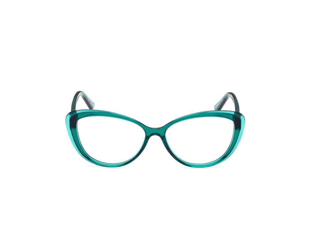 Brillen Guess GU2978 (096) farbe verde scuro lucido form cat-eye 