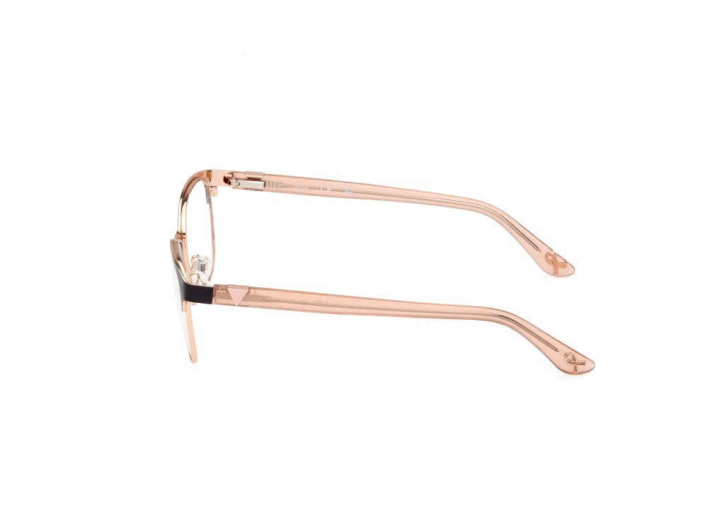 Brillen Guess GU2981 (005) farbe nero opaco - rosa perlato form quadratisch 