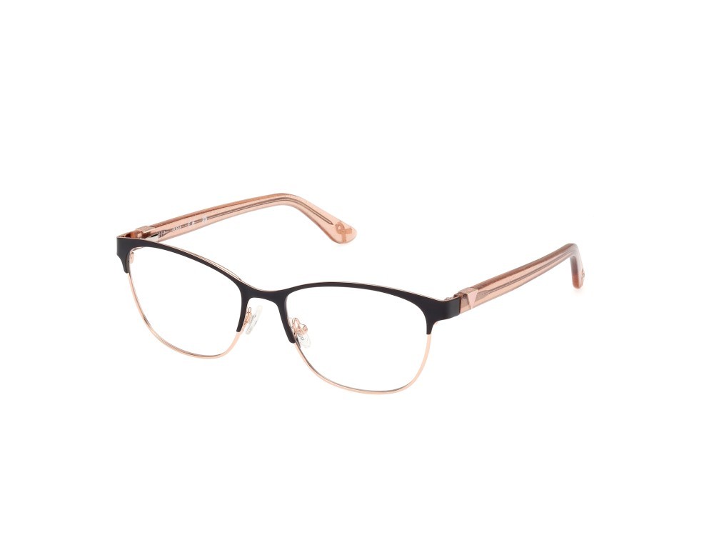 Brillen Guess GU2981 (005) farbe nero opaco - rosa perlato form quadratisch 