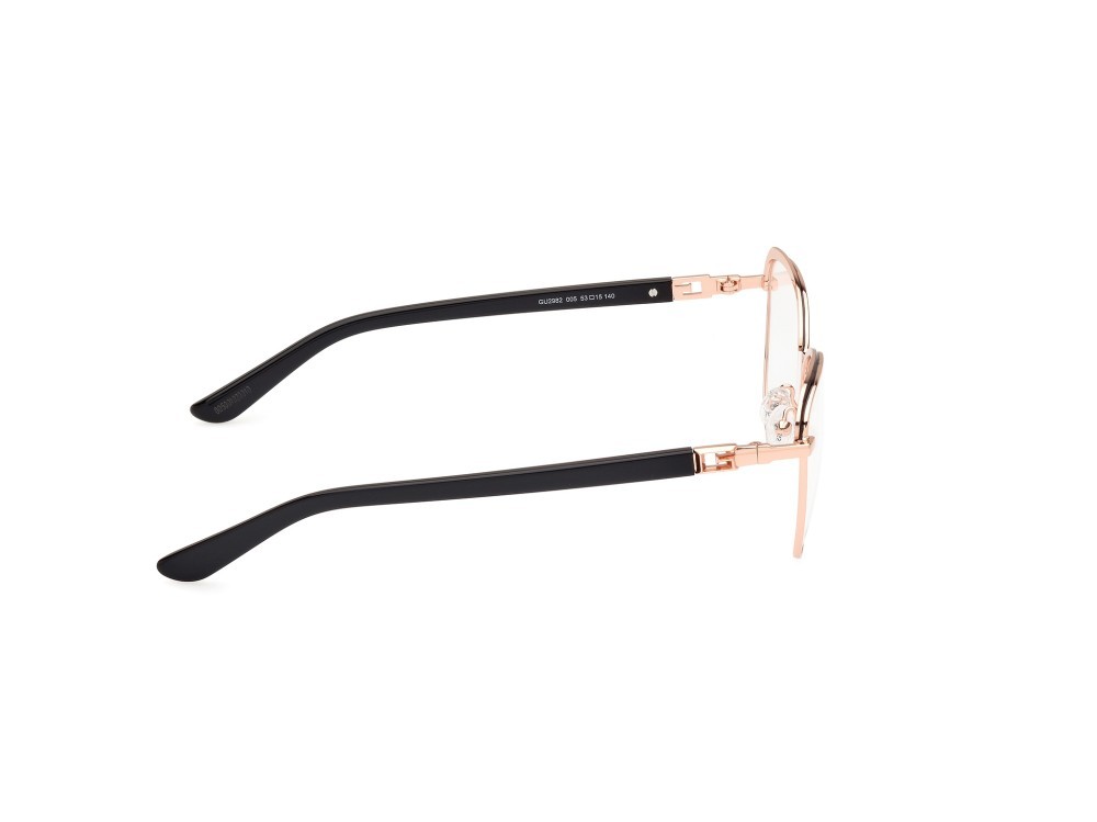 Occhiali da vista Guess GU2982 (005) colore nero lucido forma rotondo 