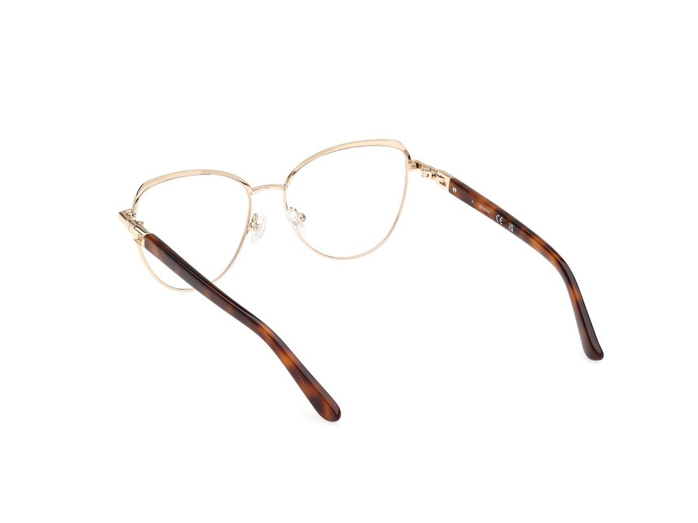 Occhiali da vista Guess GU2982 (024) colore bianco lucido - avana bionda forma rotondo 