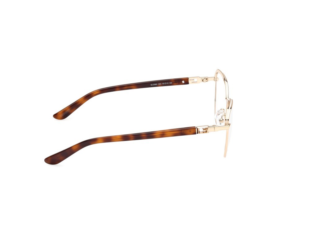 Occhiali da vista Guess GU2982 (024) colore bianco lucido - avana bionda forma rotondo 
