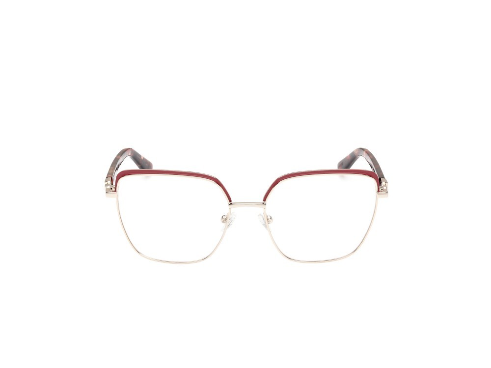 Occhiali da vista Guess GU2983 (071) colore bordeaux lucido - avana rossa forma geometrico 