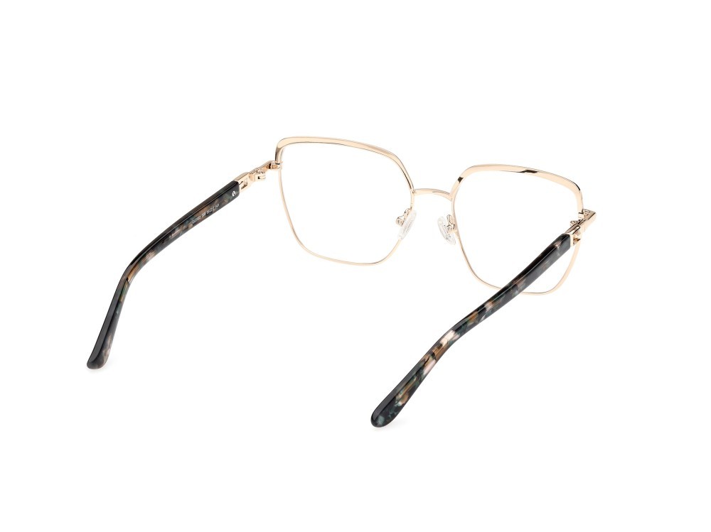 Occhiali da vista Guess GU2983 (098) colore verde scuro lucido - verde scuro avana forma geometrico 