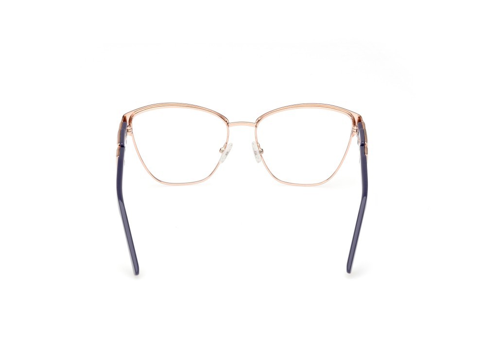 Occhiali da vista Guess GU2984 (020) colore grigio opaco - grigio lucido forma browline 