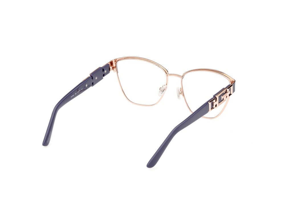 Occhiali da vista Guess GU2984 (020) colore grigio opaco - grigio lucido forma browline 