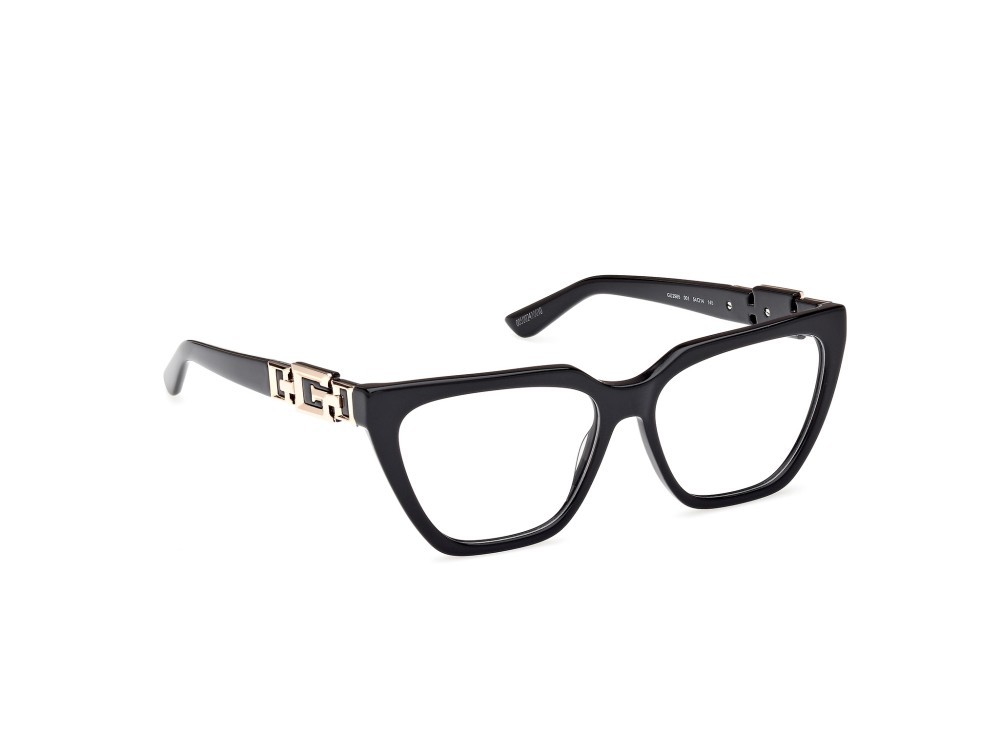 Occhiali da vista Guess GU2985 (001) colore nero lucido forma cat eye 