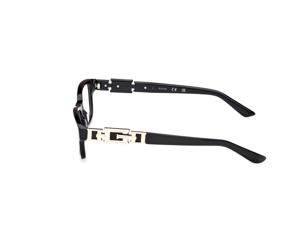 Brillen Guess GU2986 (001) farbe nero lucido form rechteckig 