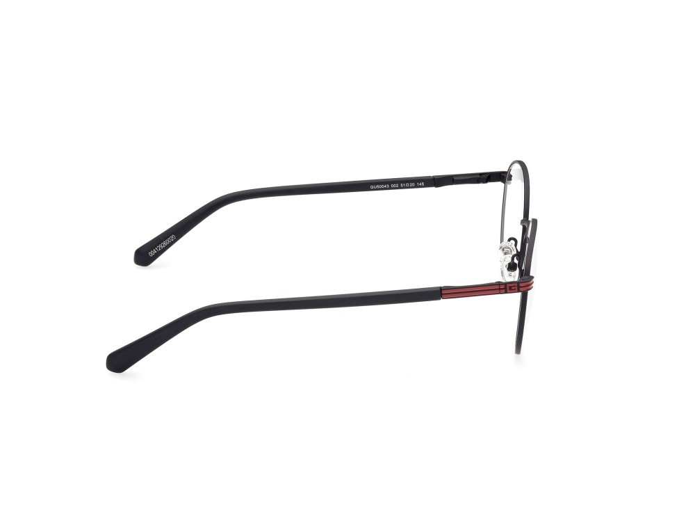 Occhiali da vista Guess GU50043 (002) colore nero opaco forma rotondo 