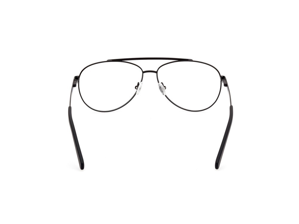 Occhiali da vista Guess GU50076 (002) colore nero opaco forma aviator 