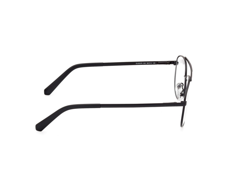 Occhiali da vista Guess GU50076 (002) colore nero opaco forma aviator 