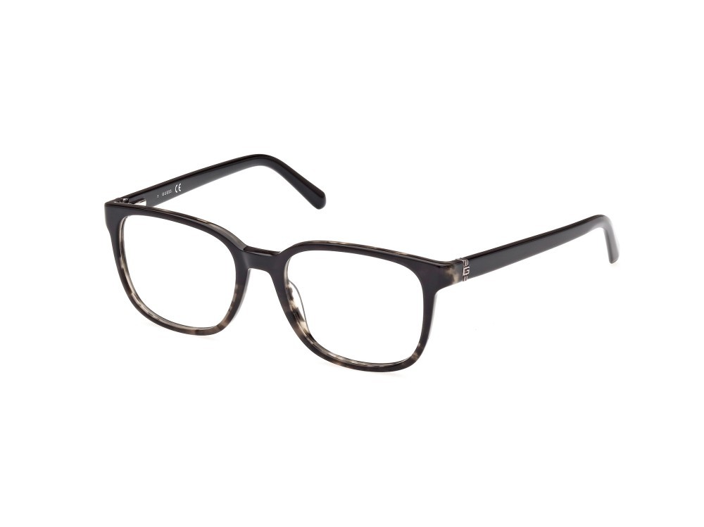 Occhiali da vista Guess GU50080 (005) colore nero / altro forma quadrato 