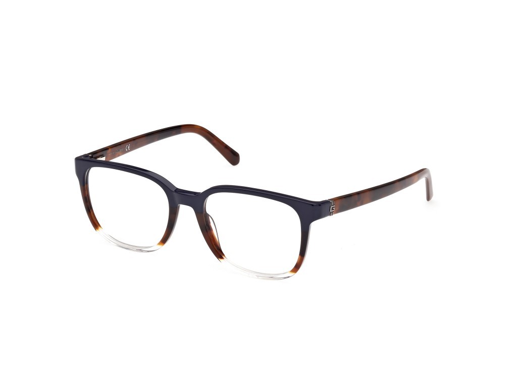 Occhiali da vista Guess GU50080 (092) colore blu / altro forma quadrato 