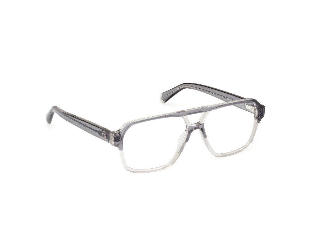 Eyeglasses Guess GU50093 (020) color grigio lucido shape navigator 