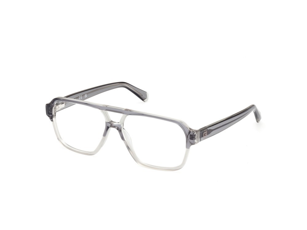 Eyeglasses Guess GU50093 (020) color grigio lucido shape navigator 