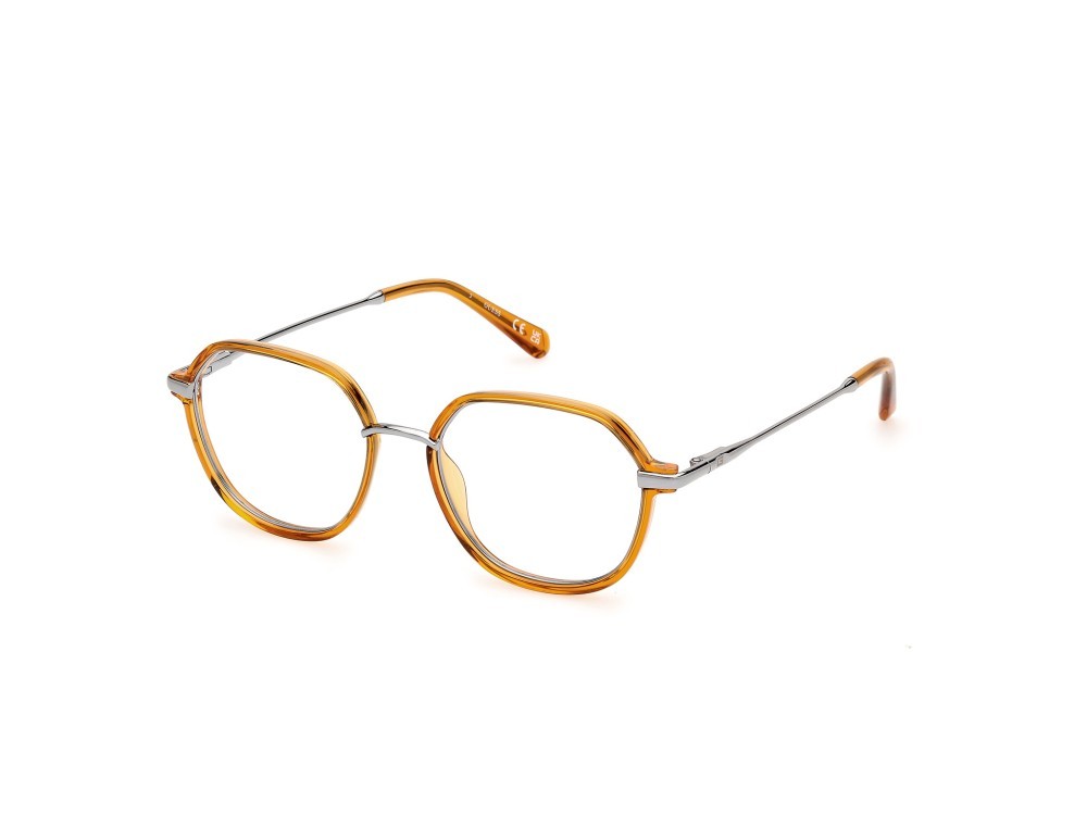 Brillen Guess GU50098 (044) farbe arancio - antracite lucido form rund 