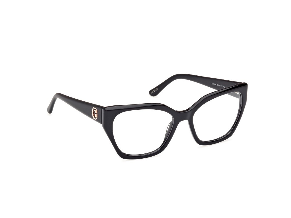 Occhiali da vista Guess GU50112 (001) colore nero lucido - nero opaco forma quadrato 