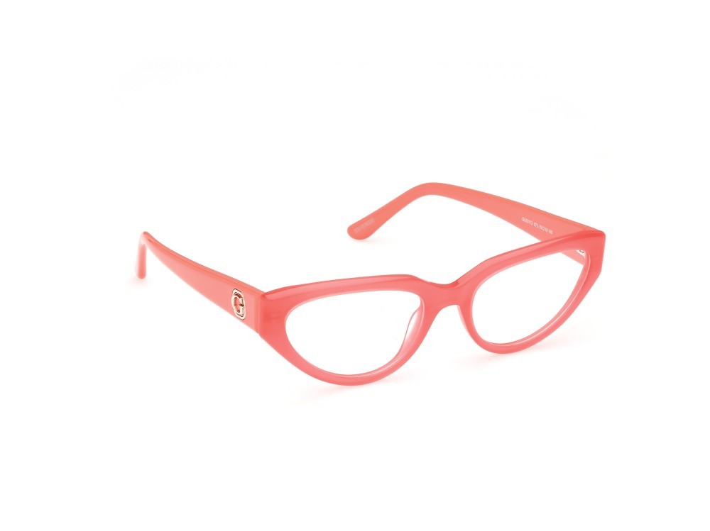 Brillen Guess GU50113 (072) farbe rosa monocolore form cat-eye 
