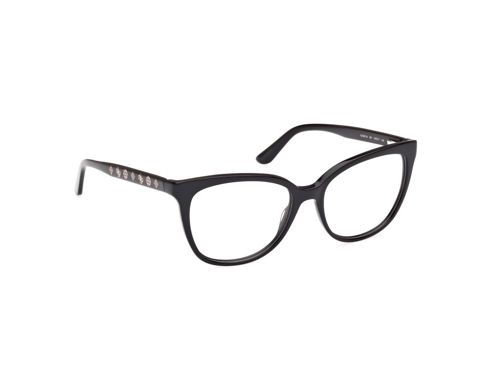 Occhiali da vista Guess GU50114 (001) colore nero lucido forma quadrato 