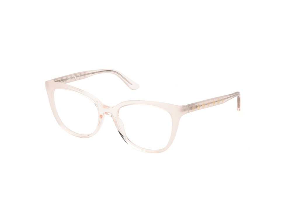 Occhiali da vista Guess GU50114 (025) colore avorio lucido forma quadrato 