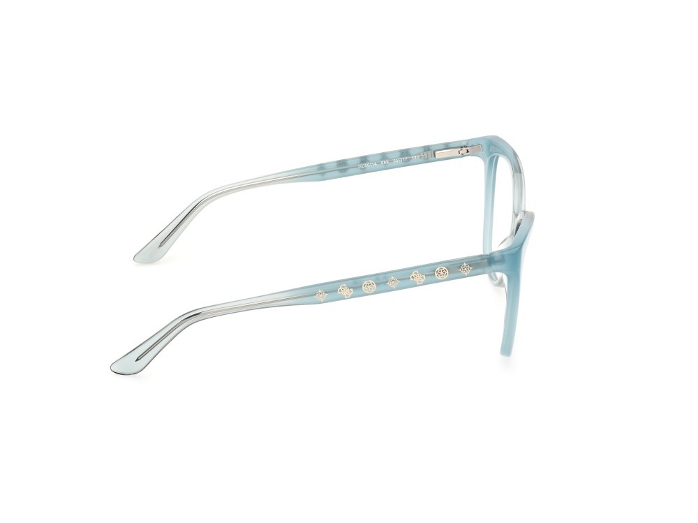 Brillen Guess GU50114 (089) farbe turchese sfumato form quadratisch 