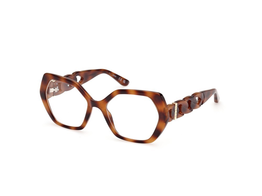Occhiali da vista Guess GU50116 (053) colore avana bionda forma geometrico 