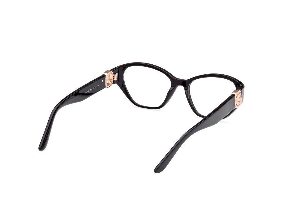 Occhiali da vista Guess GU50119 (001) colore nero lucido forma cat eye 