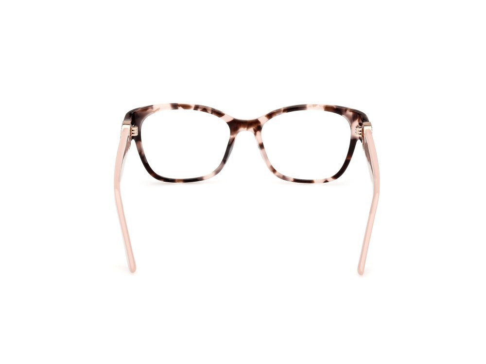 Eyeglasses Guess GU50120 (055) color avana colorata - rosa chiaro lucido shape square 