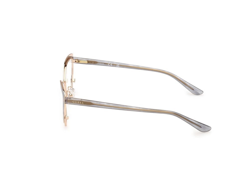 Occhiali da vista Guess GU50122 (020) colore grigio opaco forma cat eye 