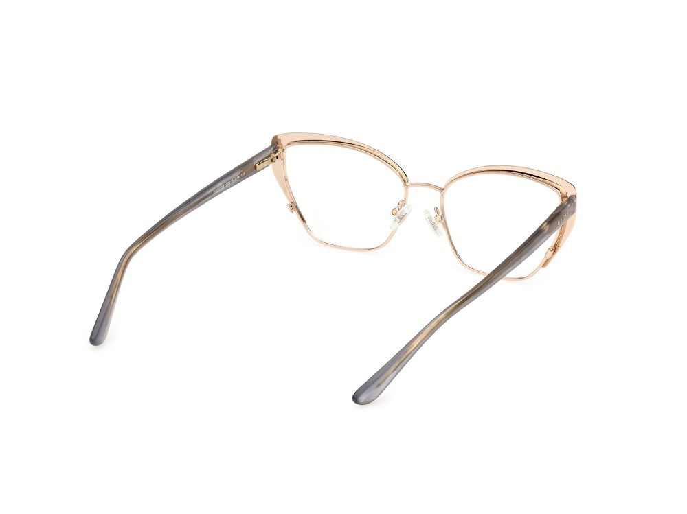 Occhiali da vista Guess GU50122 (020) colore grigio opaco forma cat eye 
