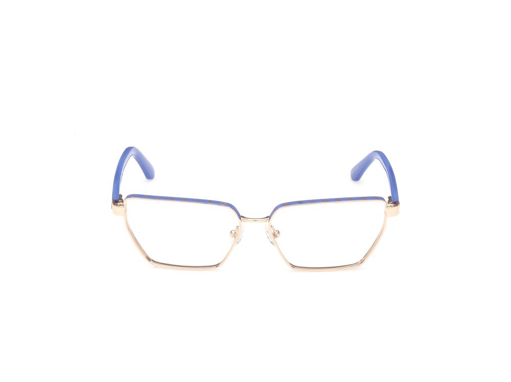 Brillen Guess GU50123 (092) farbe oro pallido lucido form geometrisch 