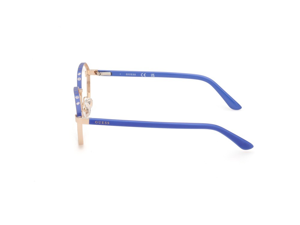 Brillen Guess GU50124 (092) farbe oro pallido lucido form rund 