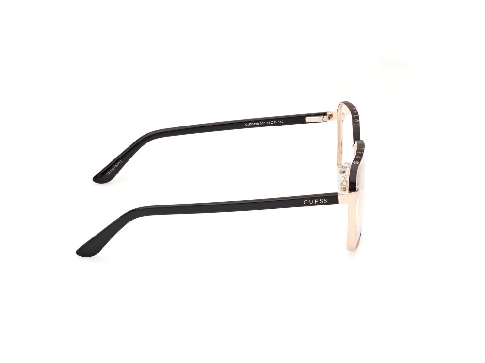 Occhiali da vista Guess GU50125 (005) colore oro endura lucido forma quadrato 