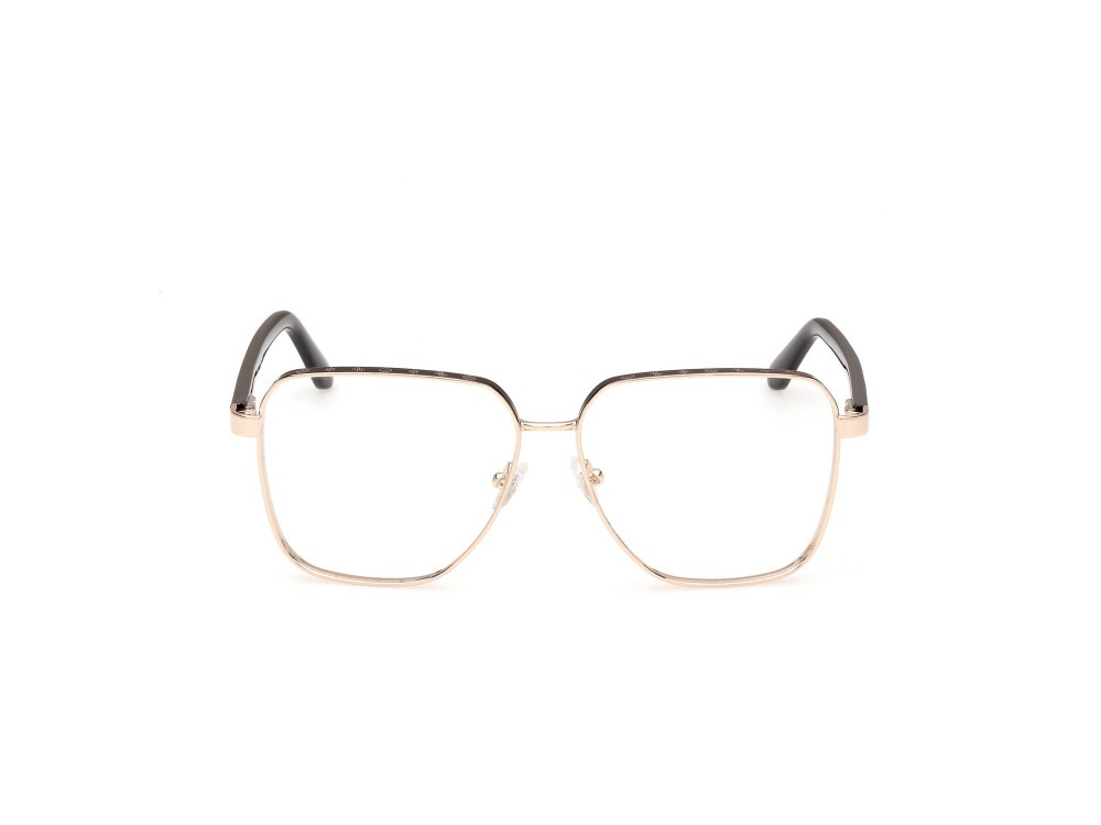 Occhiali da vista Guess GU50125 (005) colore oro endura lucido forma quadrato 