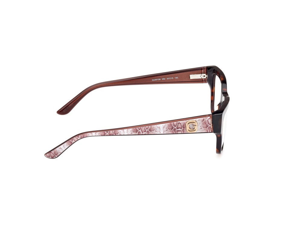 Occhiali da vista Guess GU50126 (052) colore avana scura forma rettangolare 
