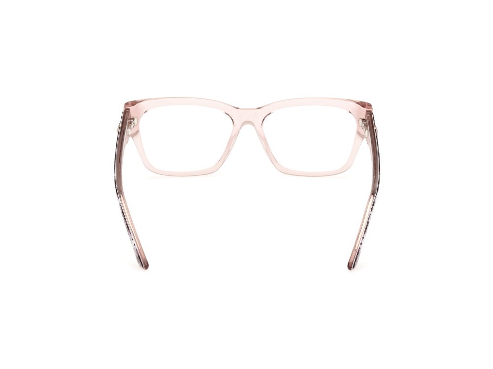 Occhiali da vista Guess GU50126 (057) colore beige lucido forma rettangolare 
